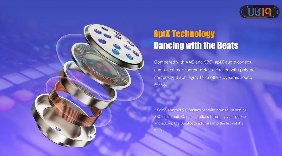 سخت افزار هدفون بی سیم کیو سی وای مدل qcy t17s 