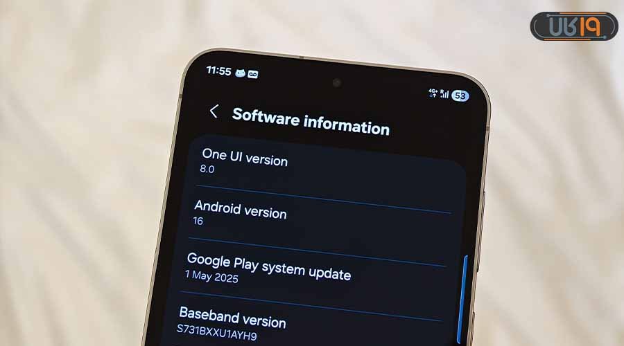 طراحی گوشی S25 FE