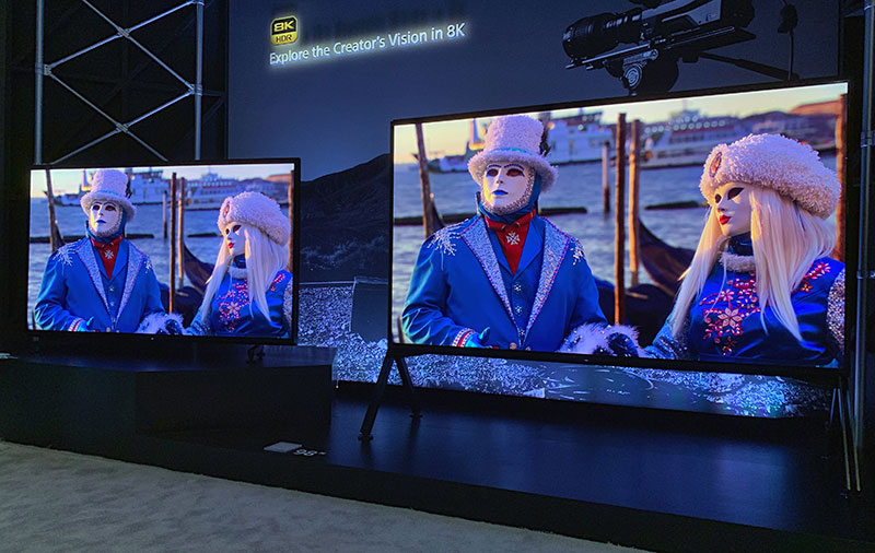 رونمایی از تلویزیون های جدید سونی با تکنولوژی 4k