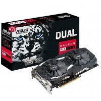 کارت گرافیک ایسوس مدل ASUS Dual RX580 O8G