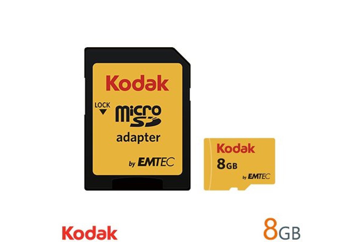 مشخصات، قیمت و خرید کارت حافظه microSD کداک مدل UHS-1 ظرفیت 8 گیگابایت | 19کالا
