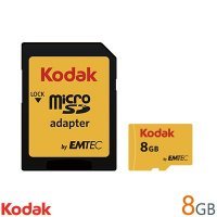 کارت حافظه microSD کداک مدل UHS-1 ظرفیت 8 گیگابایت