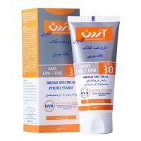 کرم ضد آفتاب مخصوص آقایان فاقد چربی SPF 30  آردن