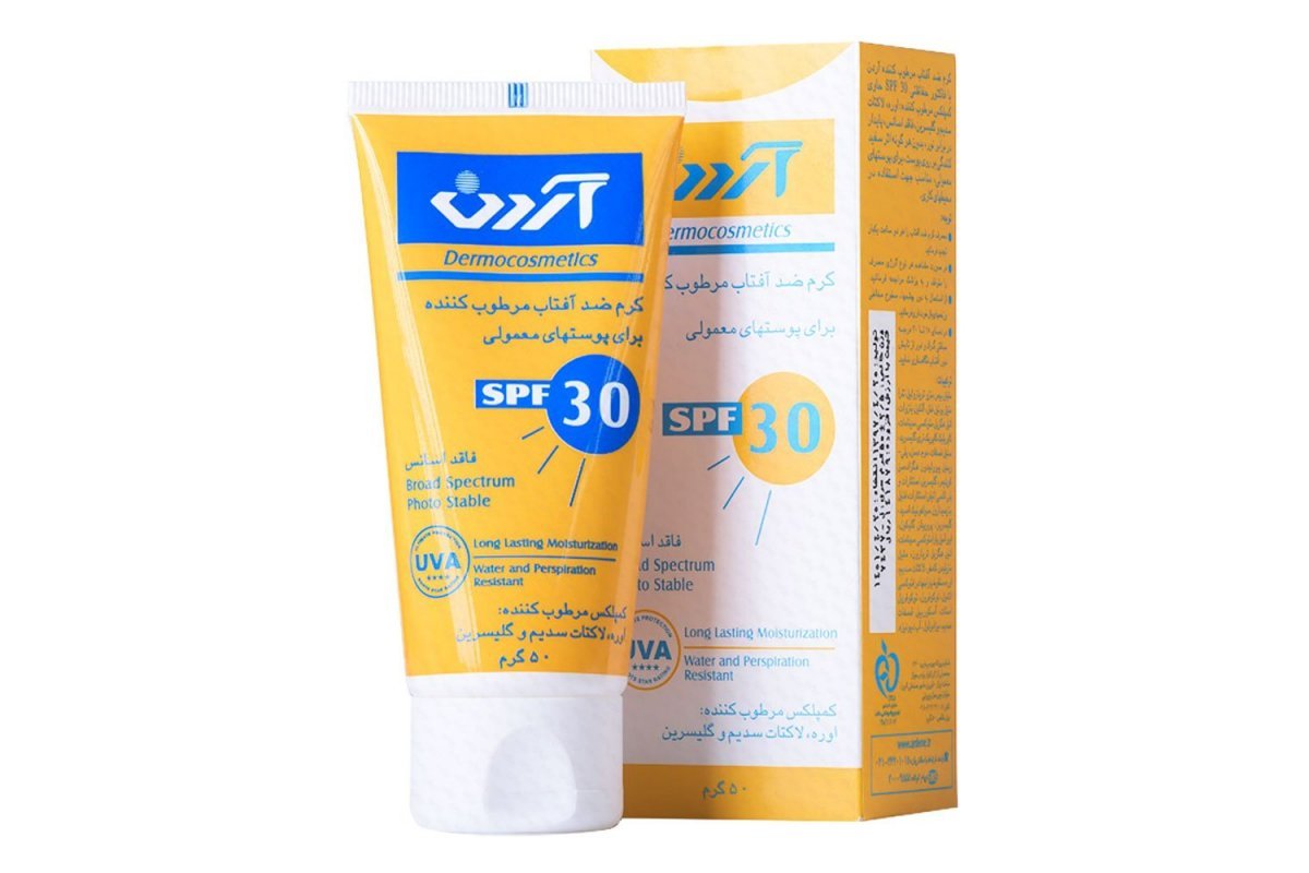 مشخصات، قیمت و خرید کرم ضد آفتاب مرطوب کننده برای پوست های معمولی SPF 30 آردن | ۱۹کالا