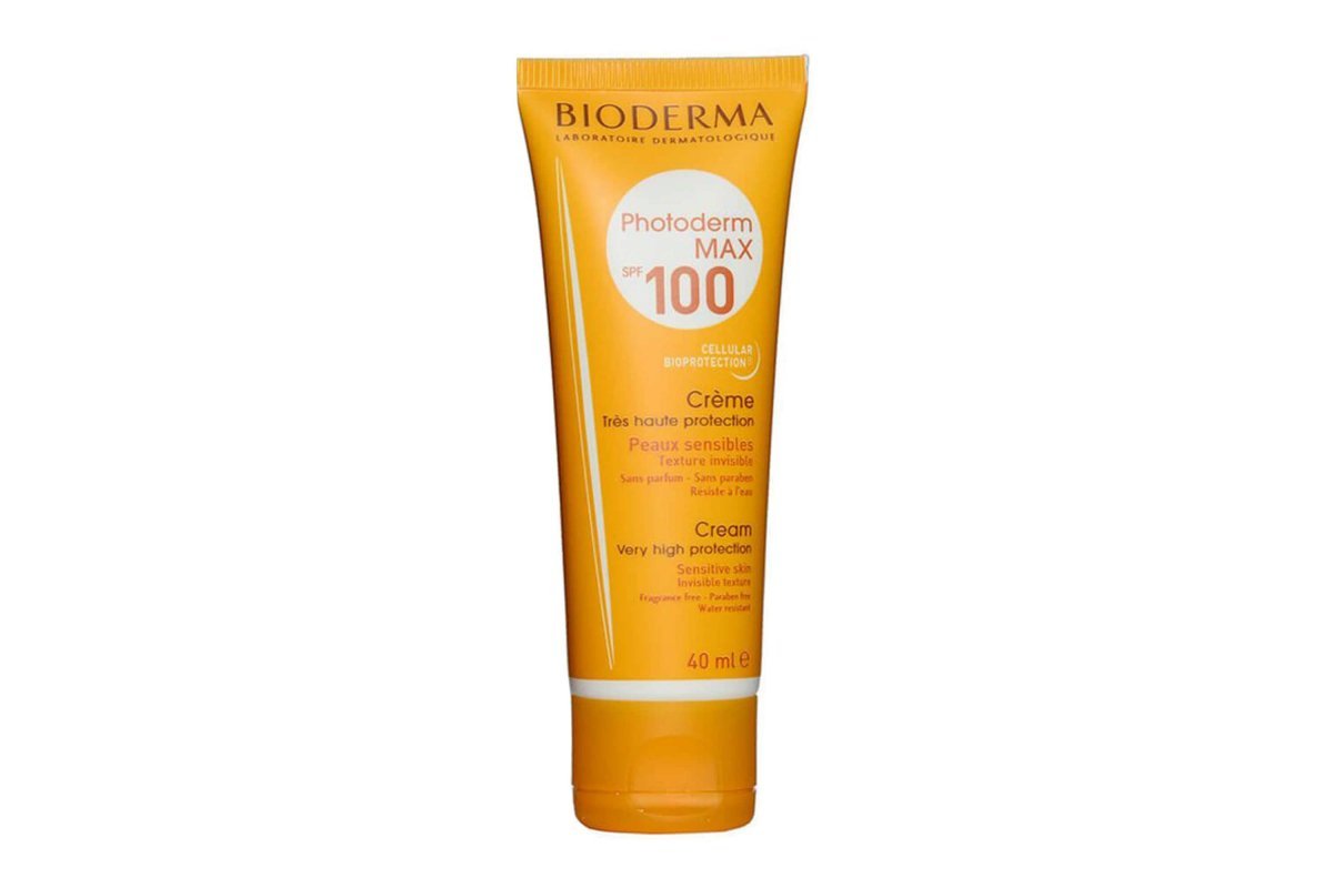 مشخصات، قیمت و خرید کرم ضد آفتاب مناسب پوست حساس فتودرم مکس SPF100  بیودرما 40 میلی لیتر | ۱۹کالا