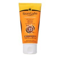 کرم ضد آفتاب آنتی آکنه فاقد چربی SPF35 سان سیف