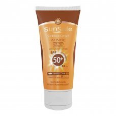 مشخصات، قیمت و خرید کرم ضد آفتاب بژ روشن فاقد چربی SPF50 سان سیف 50 گرم | ۱۹کالا