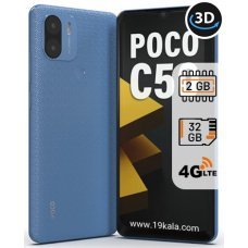 گوشی شیائومی Poco C50 ظرفیت 32 رم 2 گیگابایت