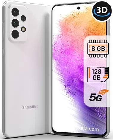 گوشی سامسونگ Galaxy A73 ظرفیت 128 رم 8 گیگابایت