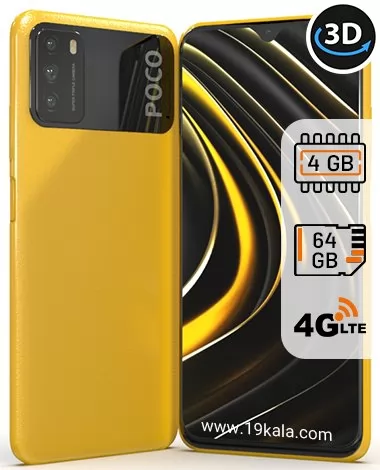 گوشی شیایومی Poco M3 ظرفیت 64 گیگابایت