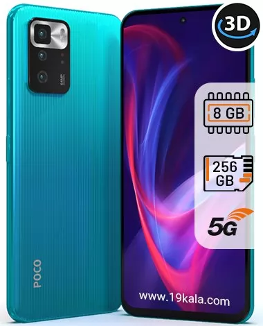گوشی شیایومی Poco X3 GT 5G ظرفیت 256 گیگابایت
