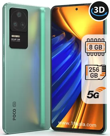 گوشی شیایومی Poco F4 5G ظرفیت 256 رم 8 گیگابایت