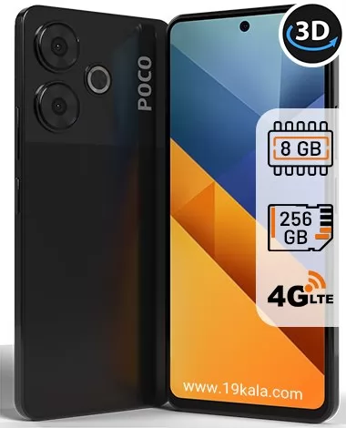 گوشی شیایومی Poco M6 4G ظرفیت 128 رم 6گیگابایت