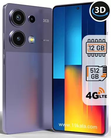 گوشی شیایومی Xiaomi Poco M6 Pro ظرفیت 512 رم 12 گیگابایت