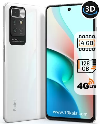 گوشی شیایومی Redmi 10 2022 ظرفیت 128 رم 4 گیگابایت
