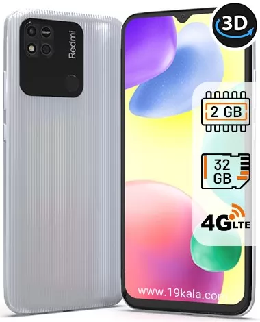 گوشی شیایومی Redmi 10A ظرفیت 32 رم 2 گیگابایت