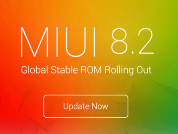 شرکت شیائومی آپدیت جدید MIUI 8.2 Stable Version را منتشر کرد.