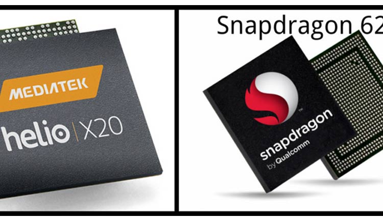  مقایسه پردازنده MediaTek Helio X20 با پردازنده Qualcomm Snapdragon 625