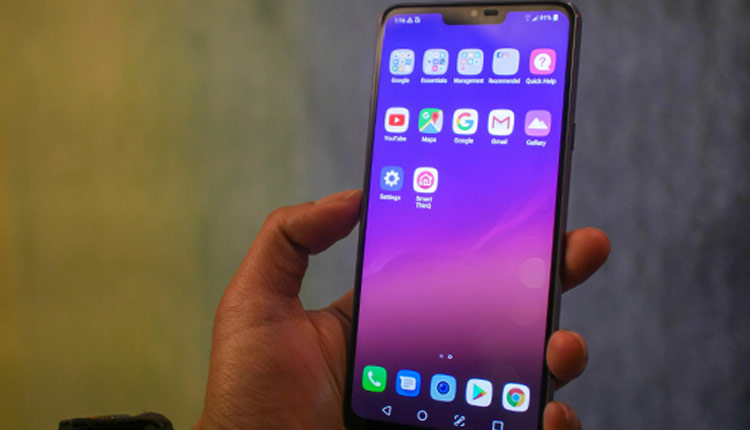 استفاده از جدیدترین تکنولوژی ساخت صفحه نمایش در LG G7 ThinQ 