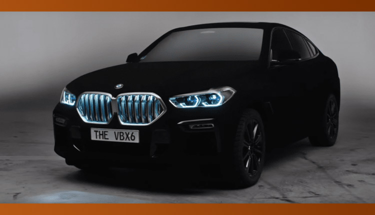 BMW X6؛ سیاه‌ترین اتومبیل جهان