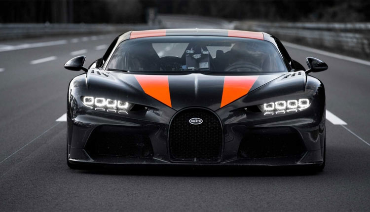 ۵۰۰ کیلومتر در ساعت با Bugatti Chiron!