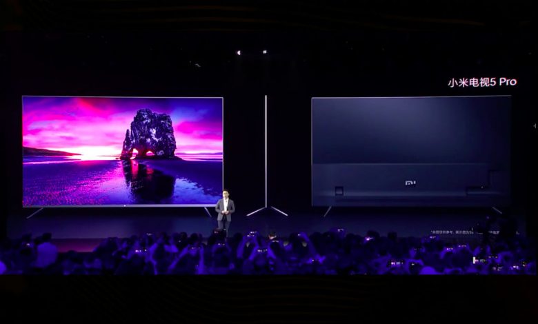 رونمایی Mi TV 5 و Mi TV 5 Pro با پشتیبانی از ۸K