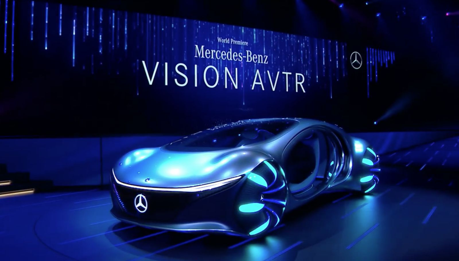 VISION AVTR؛ ماشین خاص مرسدس در CES 2020! + ویدیو