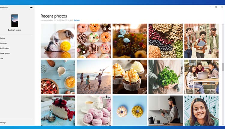 Photo of ویژگی جدید ویندوز ۱۰: امکان مشاهده ۲۰۰۰ عکس با Your Phone!