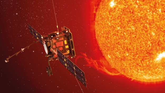 Photo of Solar Orbiter در یک قدمی خورشید!