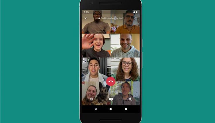 افزایش ظرفیت تماس ویدیویی واتس آپ مشخص شد!