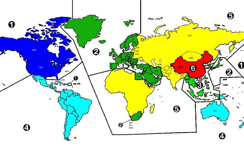 تفاوت ریجن ها در محصولات الکترونیکی