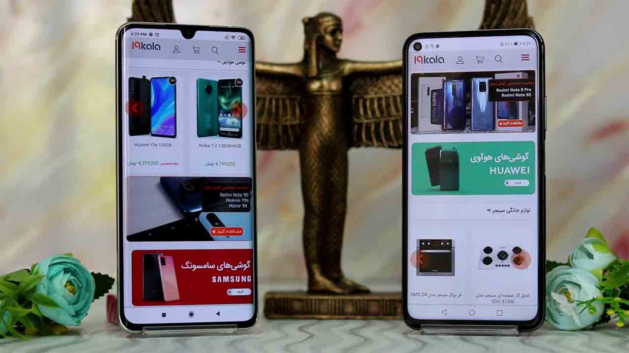 ویدئو مقایسه هواوی نوا 5T و شیائومی می نوت 10 لایت؛ دو گوشی قدرتمند زیب