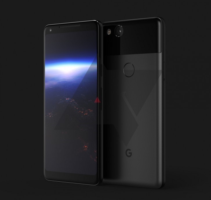 طرح احتمالی "Google Pixel XL 2"