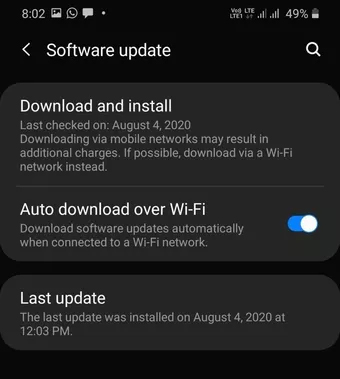 update