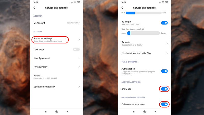 حذف تبلیغات رابط کاربری MIUI 12 شیائومی + ویدئو