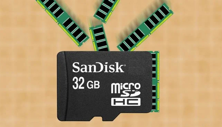 افزایش رم گوشی اندرویدی با کارت حافظه MicroSD
