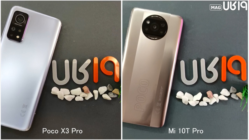  مقایسه poco x3 pro با mi 10t pro از نظر دوربین