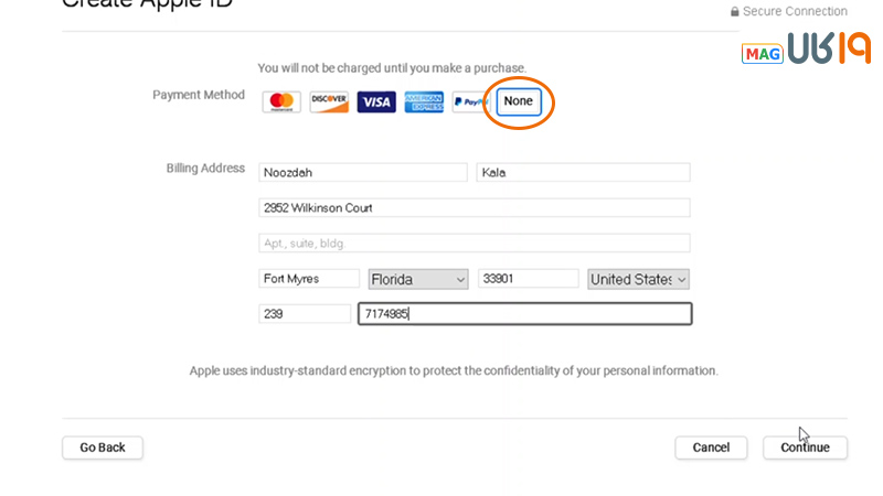 روش های پرداخت در ساخت اپل ایدی با ایتونز