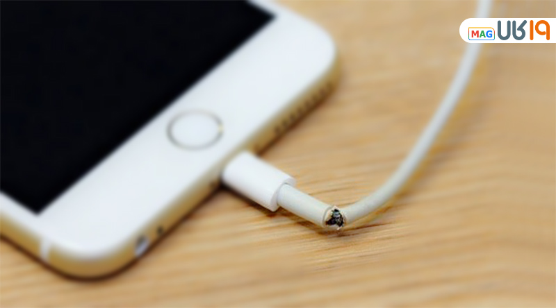 علت شارژ نشدن باتری موبایل اپل