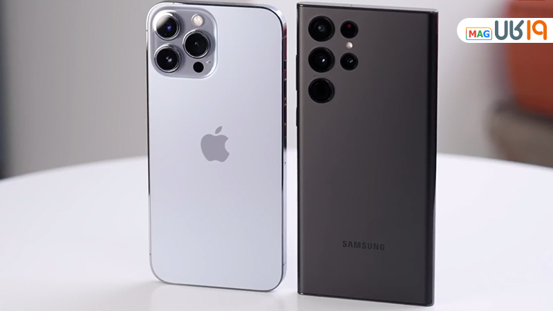مقایسه iphone 13 pro max با s22 ultra از نظر طراحی