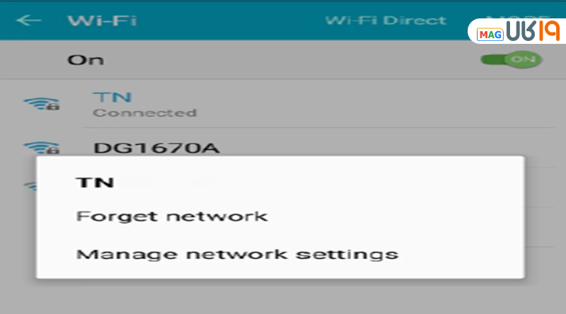 مشکل قطع و وصل شدن وای فای گوشی سامسونگ