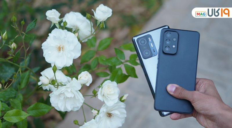 مقایسه دوربین 11T Pro با A73