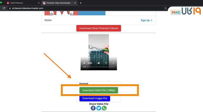 چگونه از پینترست ویدیو دانلود کنیم