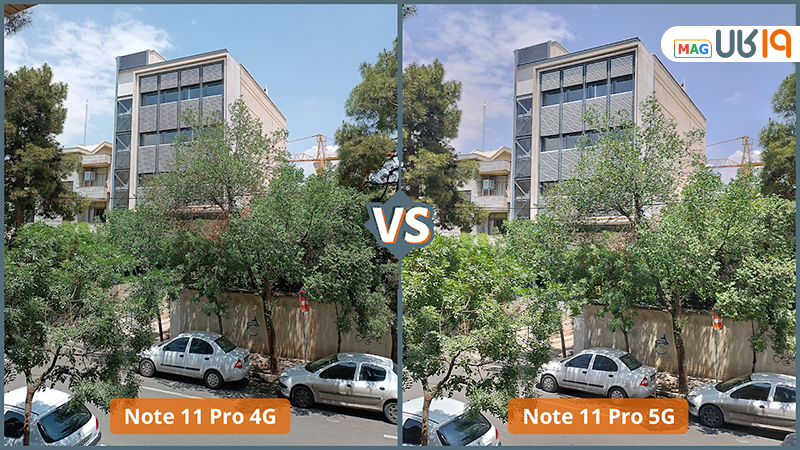 مقایسه redmi note 11 pro نسخه 4G و 5G از نظر سخت افزار