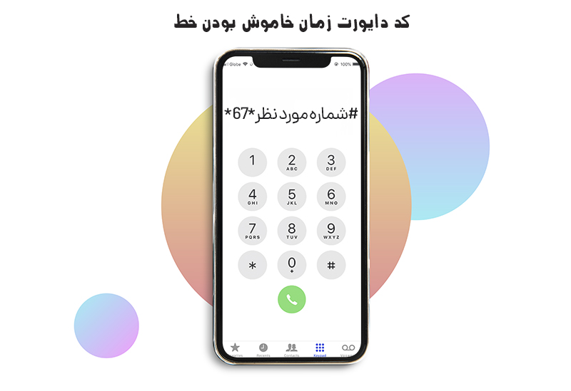 کد لغو انتقال تماس ایرانسل