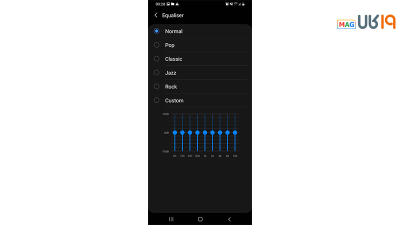 زیاد کردن صدای گوشی samsung