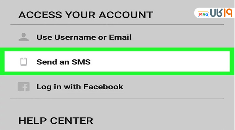 بازیابی اکانت اینستاگرام با نام کاربری