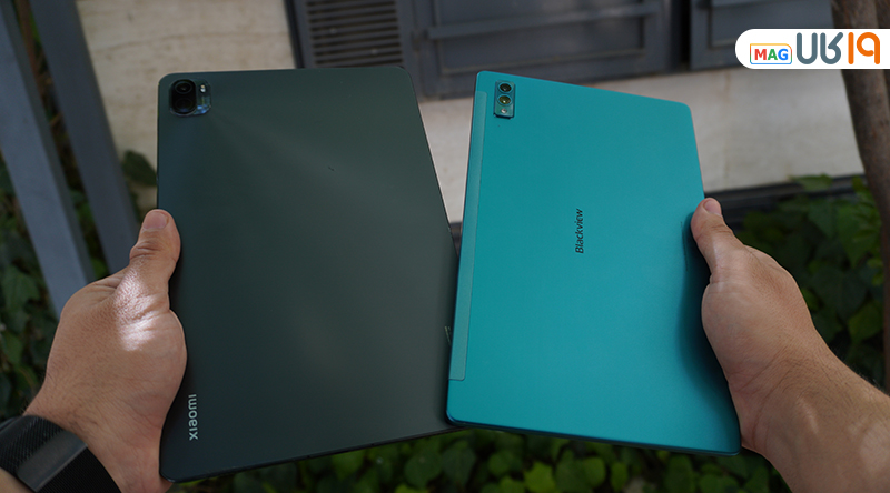 مقایسه Blackview Tab 11 با Xiaomi pad 5 از نظر طراحی