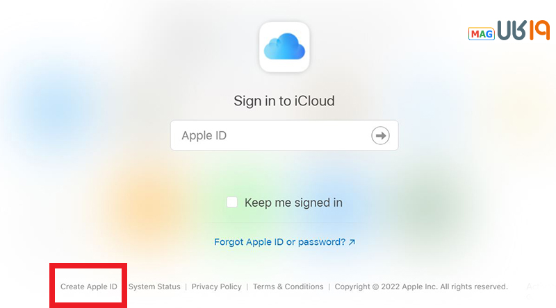 ساخت apple id با iCloud