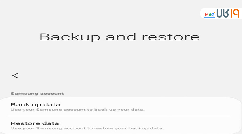 بکاپ از گوشی سامسونگ 